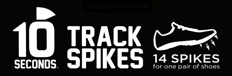 10 Seconds ® Proline Track Spikes | 1/2” (13mm) Pyramid