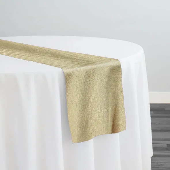 10pcs - Rustic Linen Table Runner 14"x108" - Natural