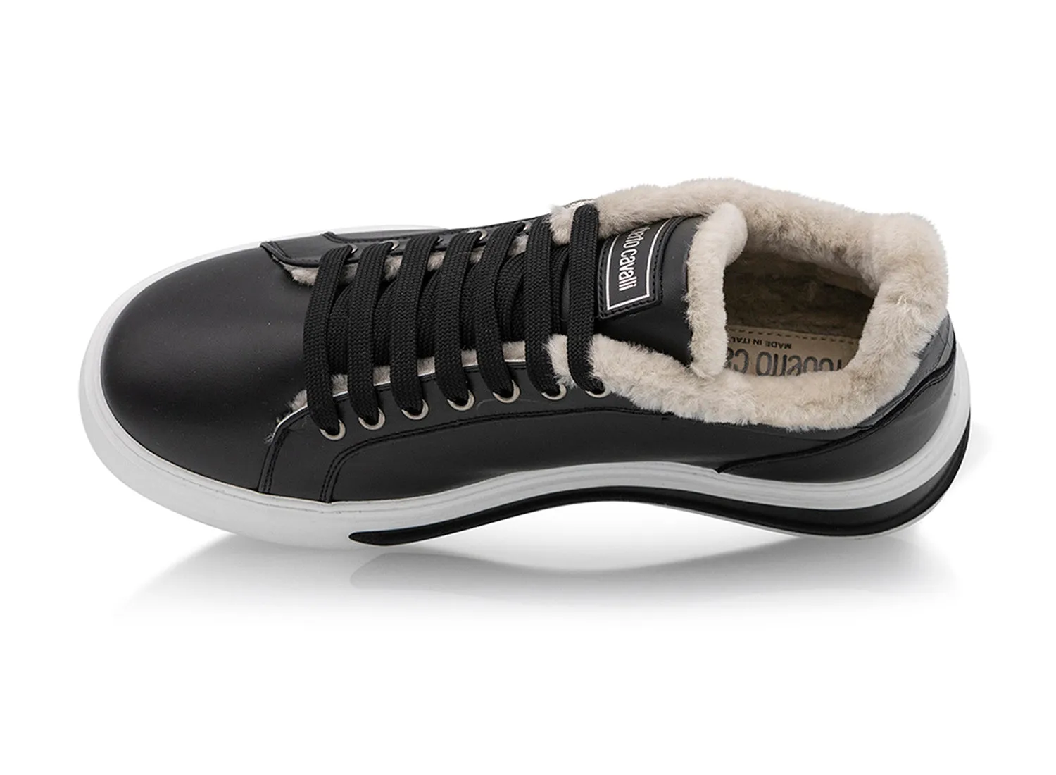 8938 Roberto Cavalli Sneakers / Black