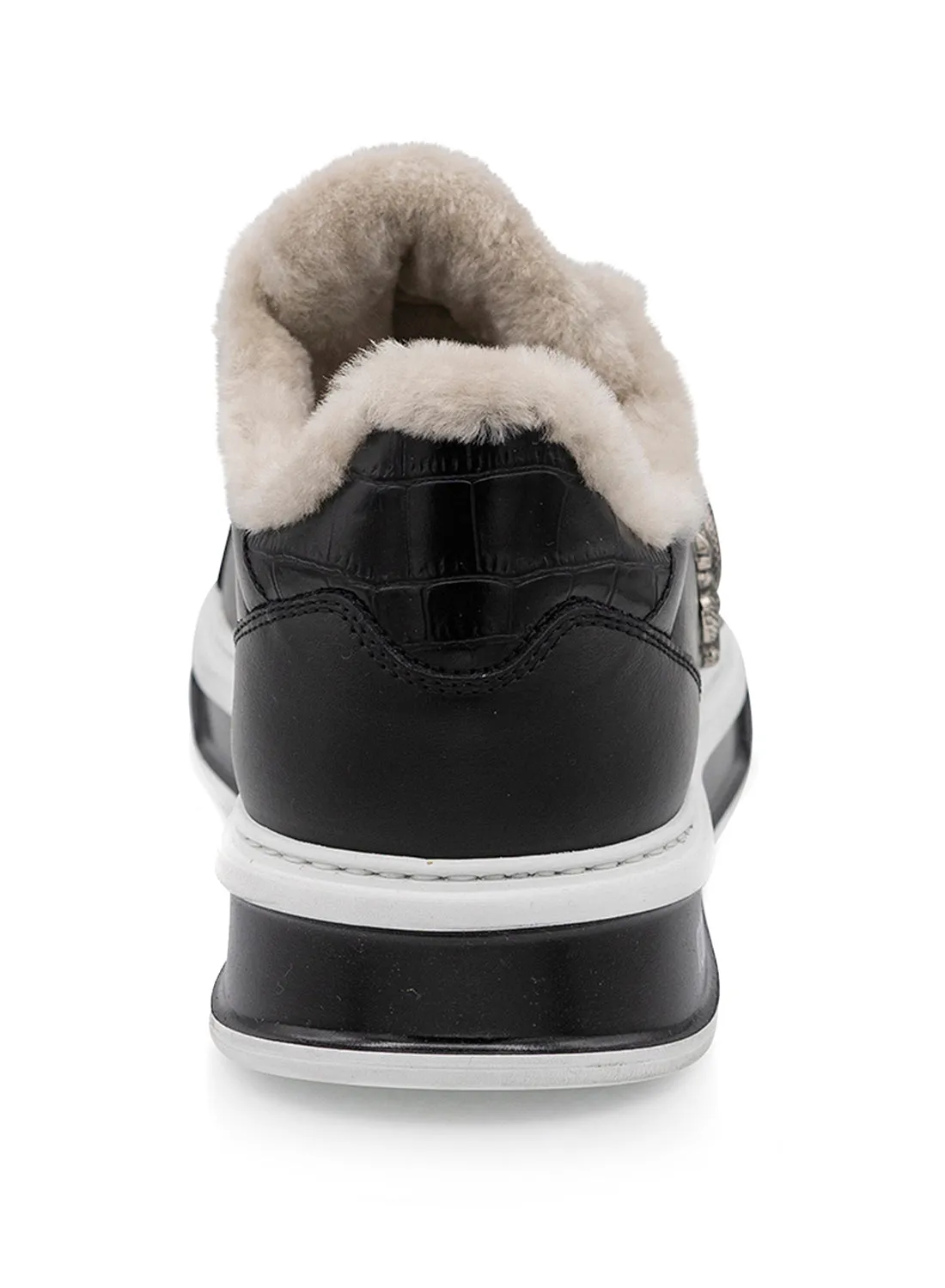 8938 Roberto Cavalli Sneakers / Black