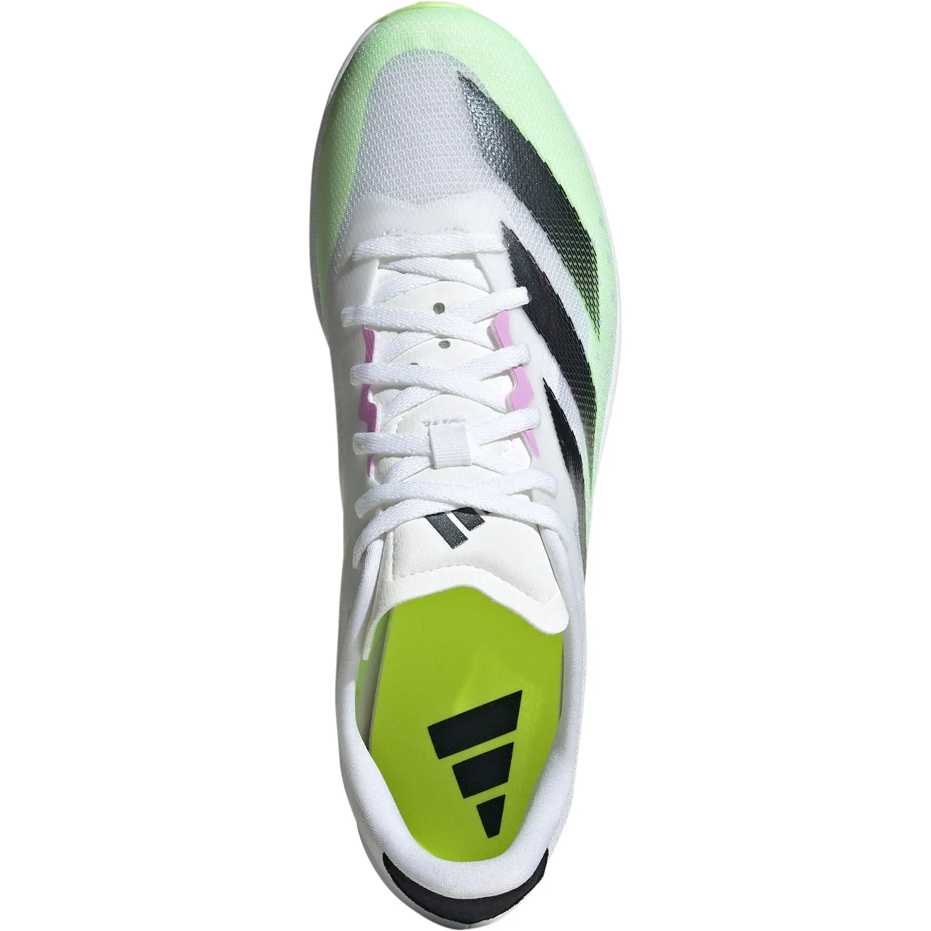 adidas Distancestar Running Spikes - White