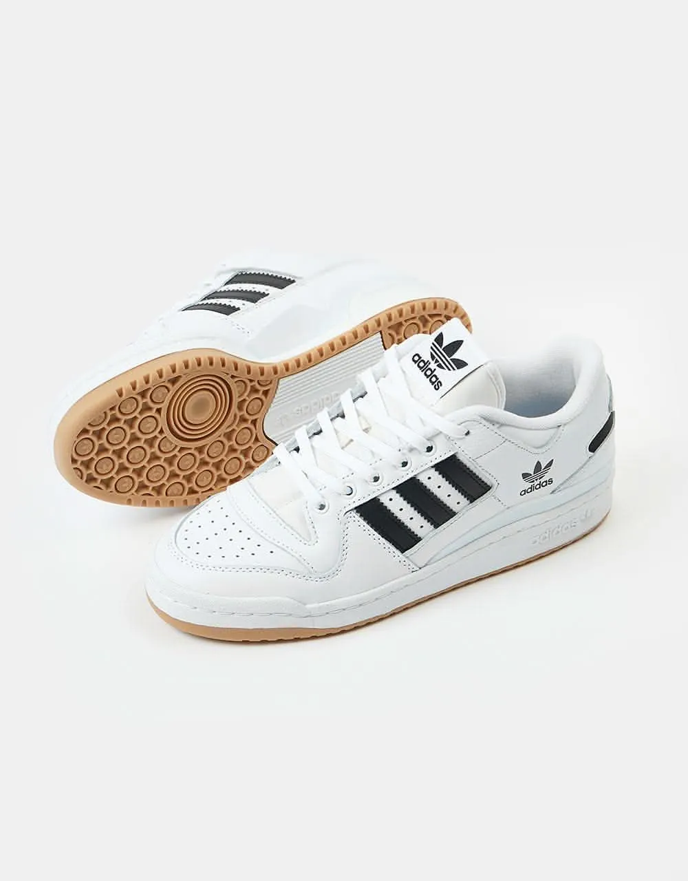 adidas Forum 84 Low ADV Skate Shoes - White/Core Black/White