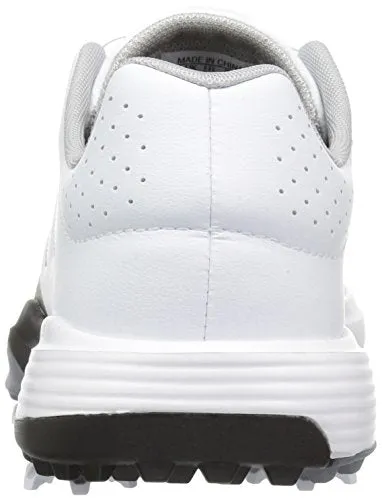 adidas Kids' Jr Adipower Boa Ftwwht/Si Skate Shoe, White, 4.5 M US Big Kid