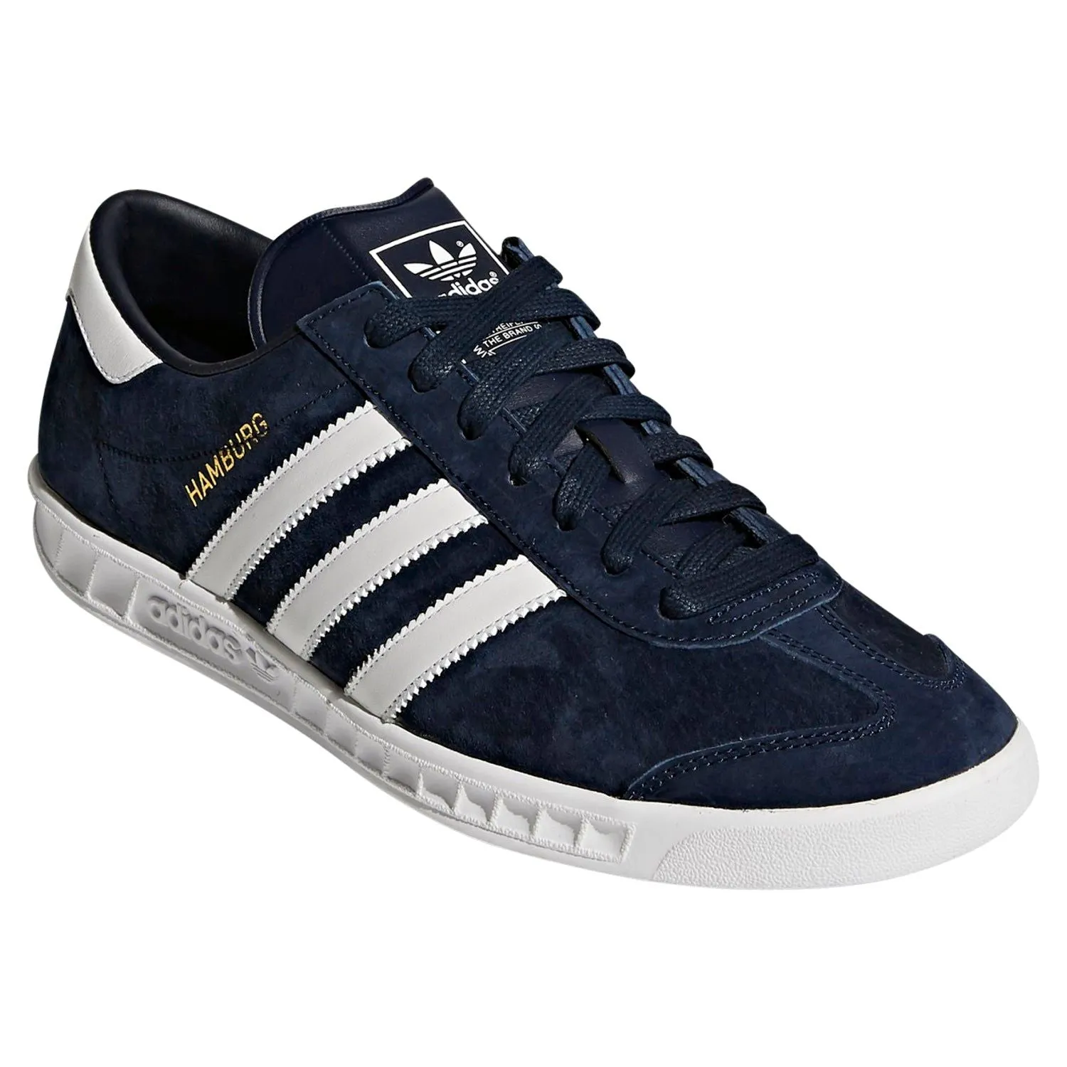 adidas Originals Hamburg Shoes - Navy / White