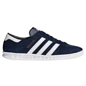 adidas Originals Hamburg Shoes - Navy / White