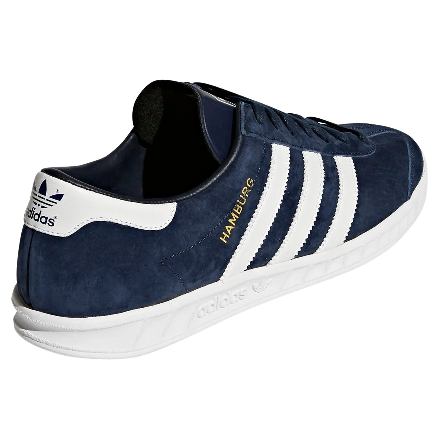 adidas Originals Hamburg Shoes - Navy / White