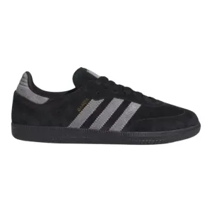 ADIDAS SAMBA ADV SHOES Core Black / Grey Four / Gold Metallic