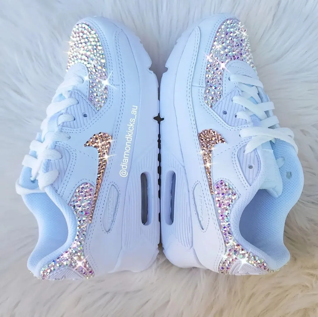 Air Max 90 (White- Maximum Bling)