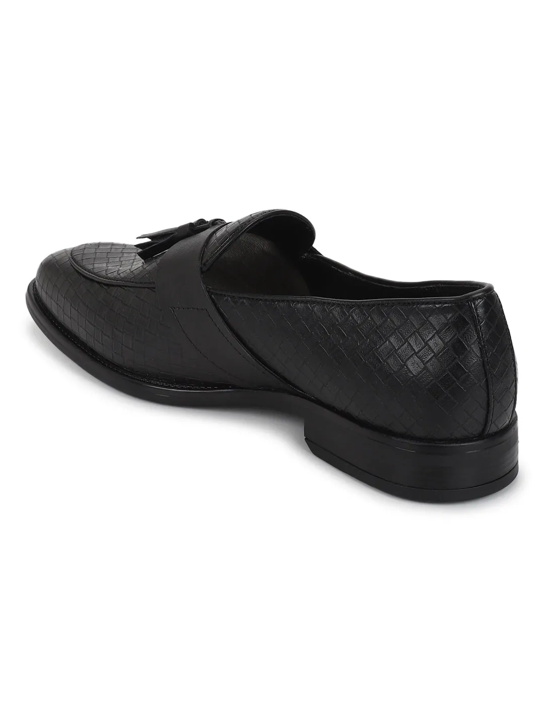 Black PU Men Loafers (TC-SM-5027-BLKPU)