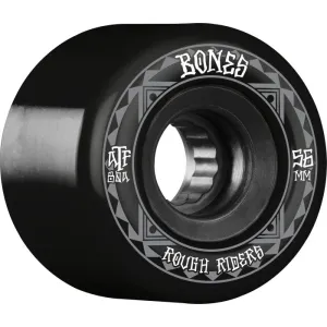 Bones Wheels Rough Rider Runners 56mm 80a Black