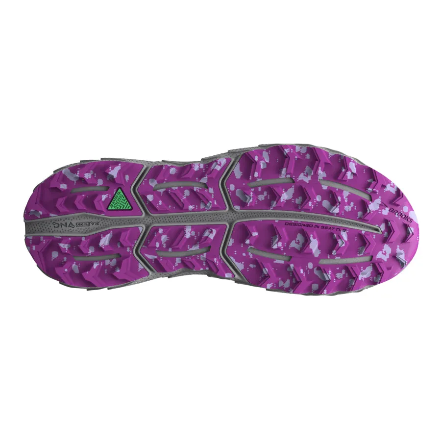 Brooks Cascadia 17 | Oyster / Blackened Pearl / Purple | Womens