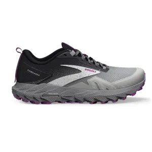 Brooks Cascadia 17 | Oyster / Blackened Pearl / Purple | Womens