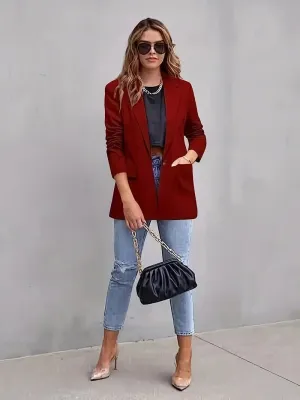 Business Casual Blazer Jacket