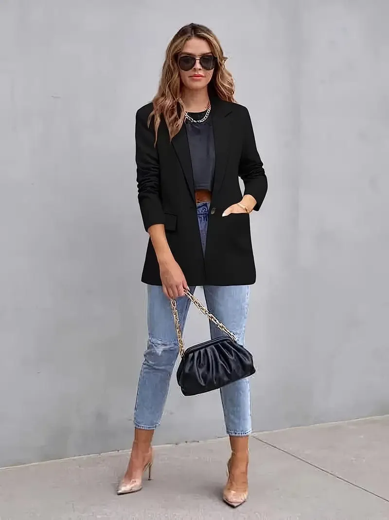 Business Casual Blazer Jacket