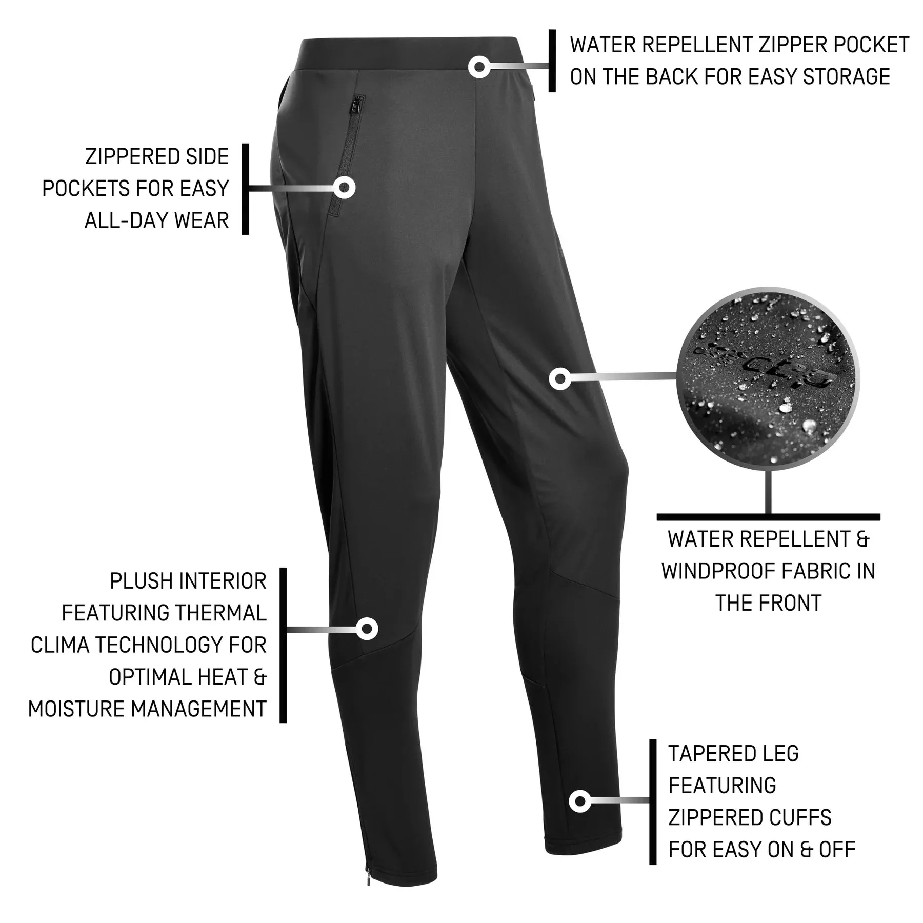 CEP | Cold Weather Pants | Men's | Black