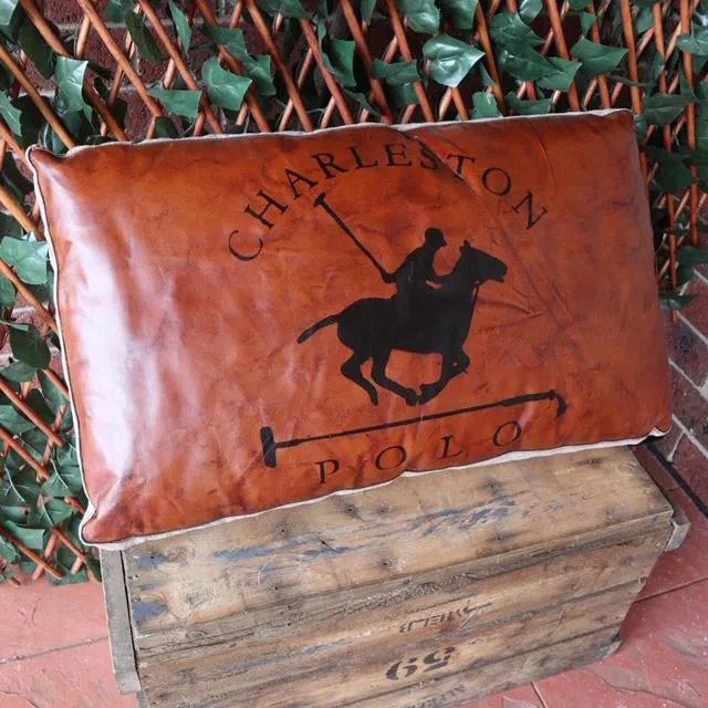 Charleston Polo Handmade Cushion