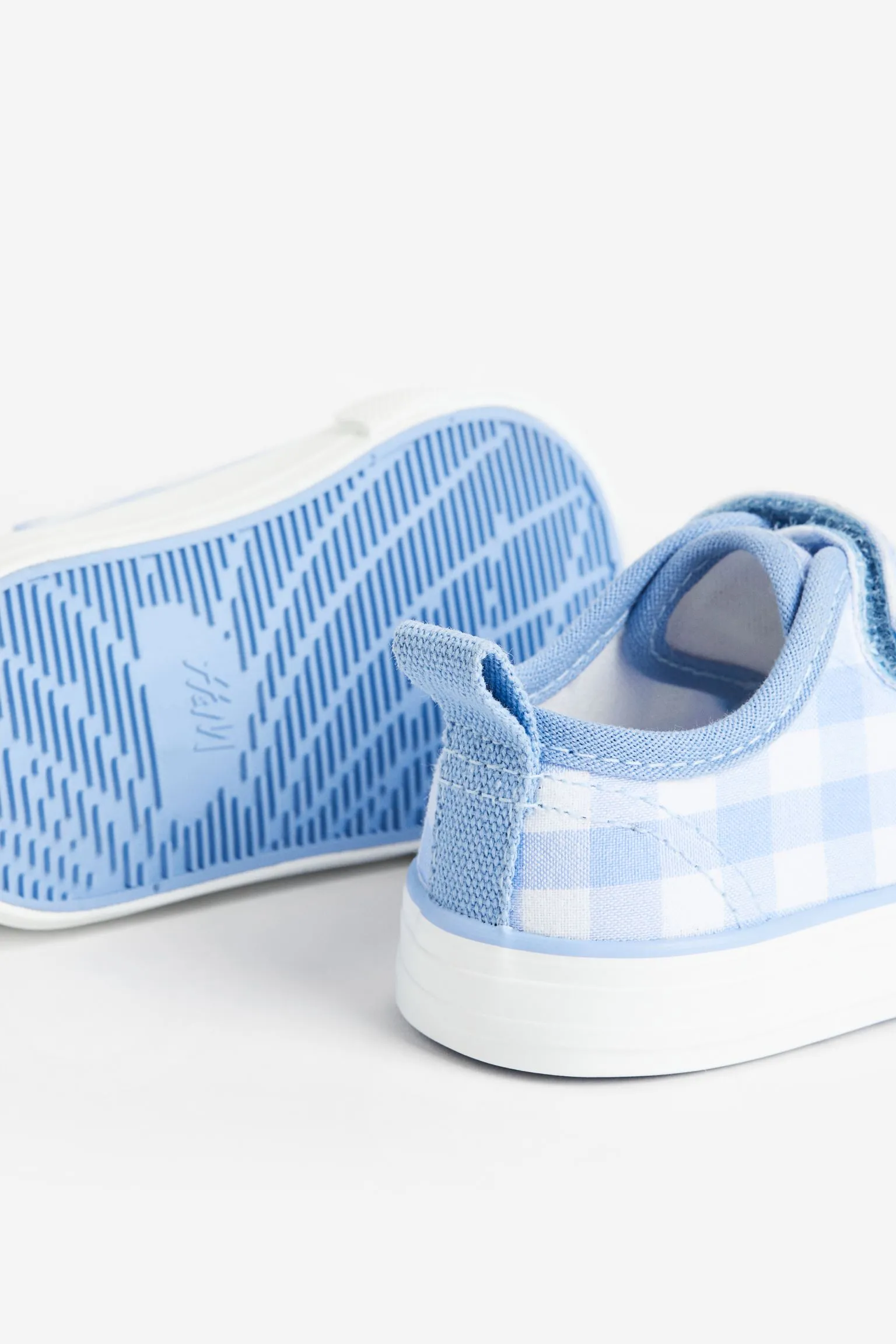 Children's sneakers H&M Canvas, blue