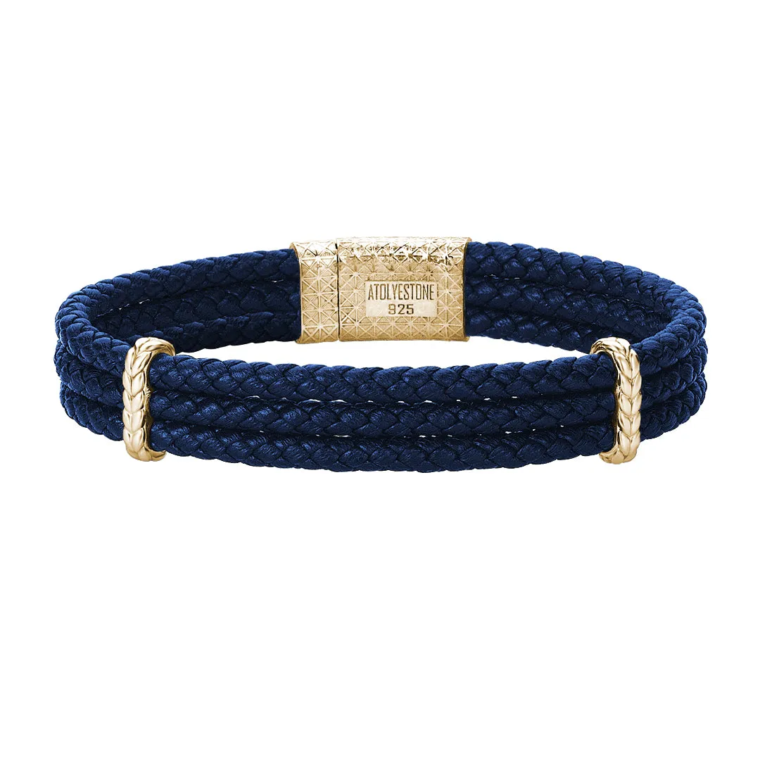 Elements Triple Leather Bracelet