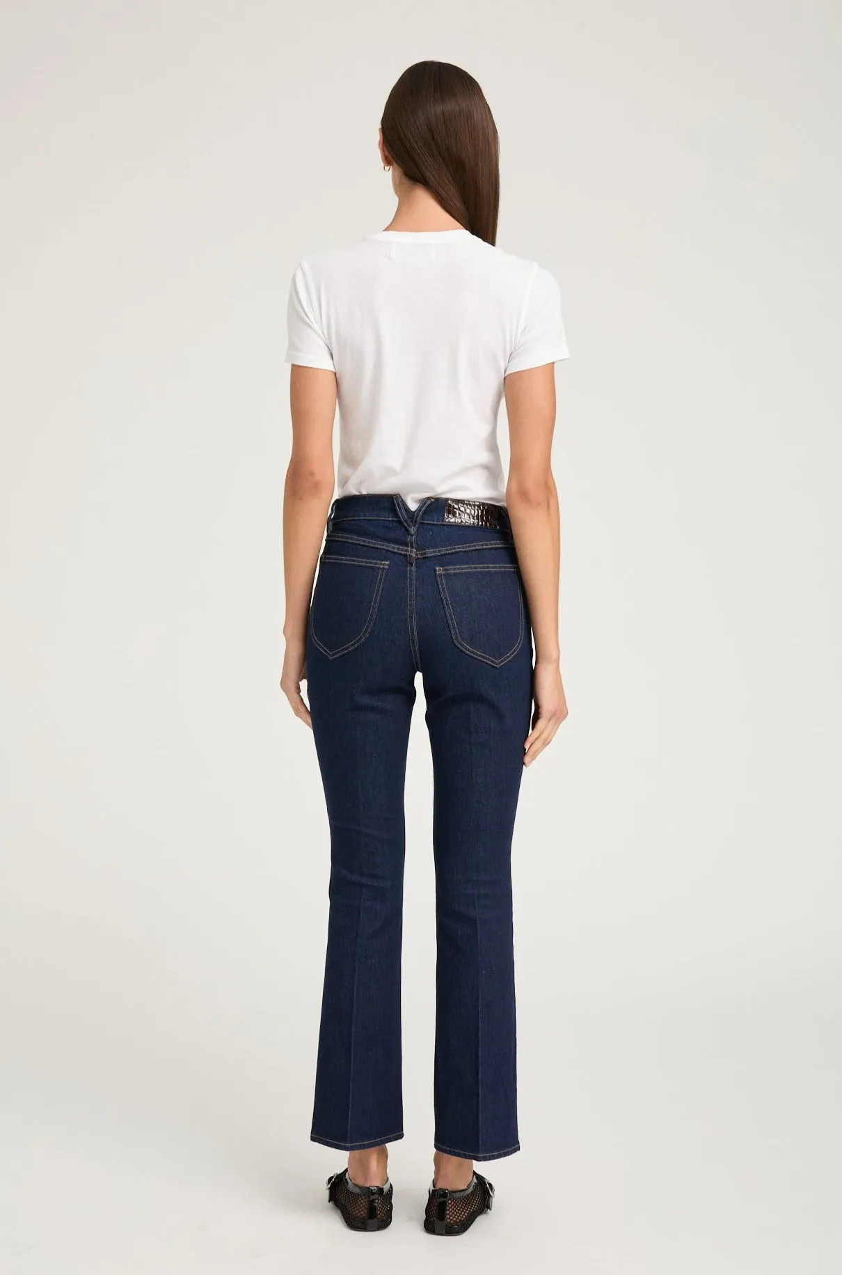 Joan Ankle Flare Denim