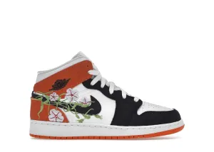 Jordan 1 Mid Se Basketball Blossom (Gs)