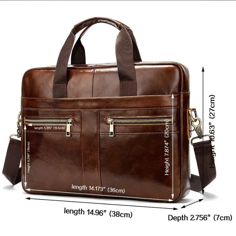 Men's Business Shoulder Bag Briefcase