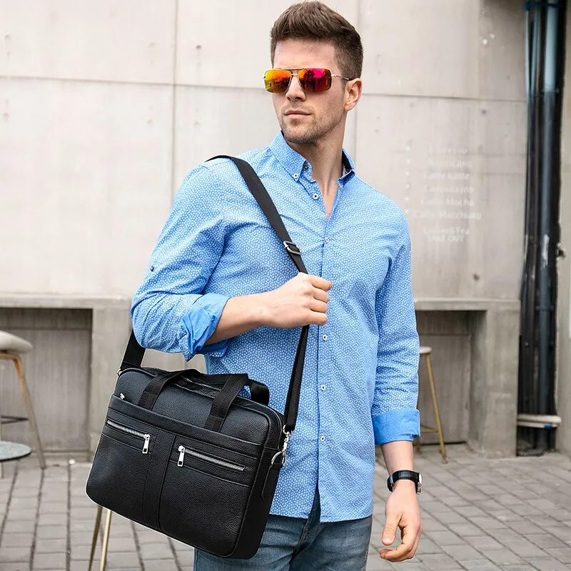 Men's Business Shoulder Bag Briefcase