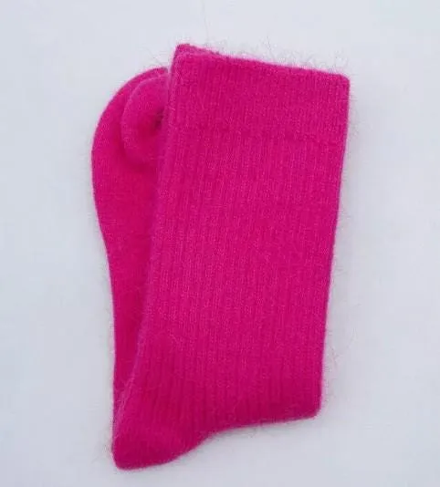 Merino Wool Winter Socks (Bold Colors)