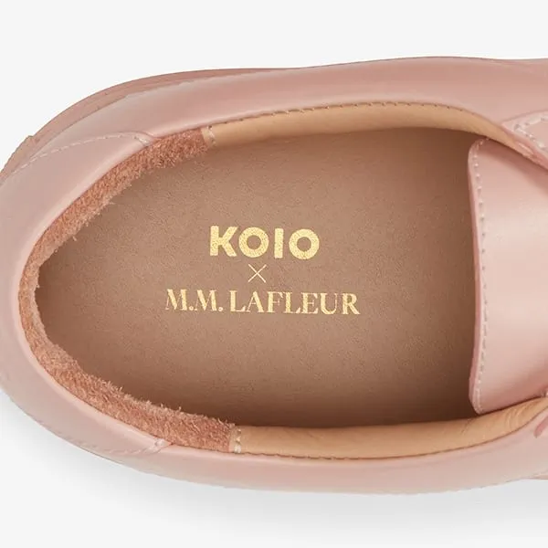 M.M.LaFleur x Koio Capri Low-Top Sneakers - Leather :: Azalea