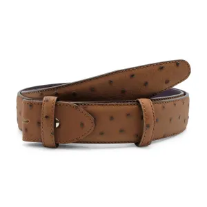 Mock Ostrich Quill Texture Belt Strap