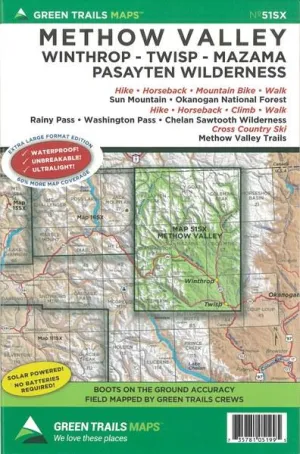 Mountaineers Books 51X Methow