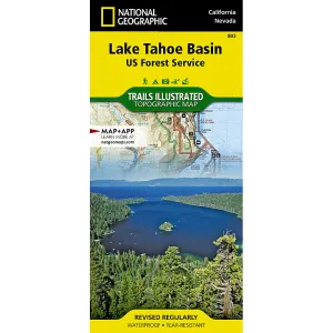 National Geographic Maps: Lake Tahoe Basin