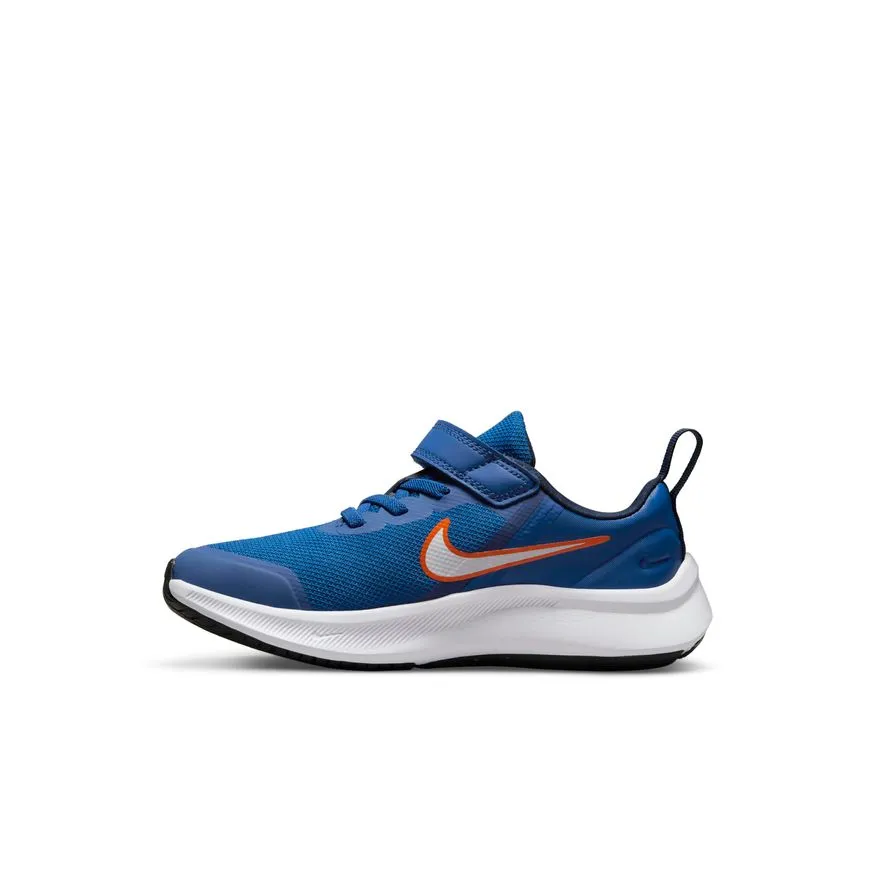 Nike Game Royal/White/Midnight Navy Star Runner 3 A/C Children's Sneaker