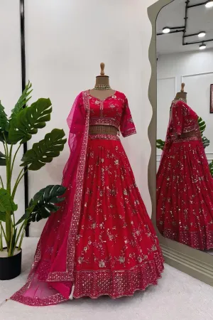 PERFECT CHEERFUL  TRADITIONAL AND VIBRANT COLORS LEHENGA CHOLI