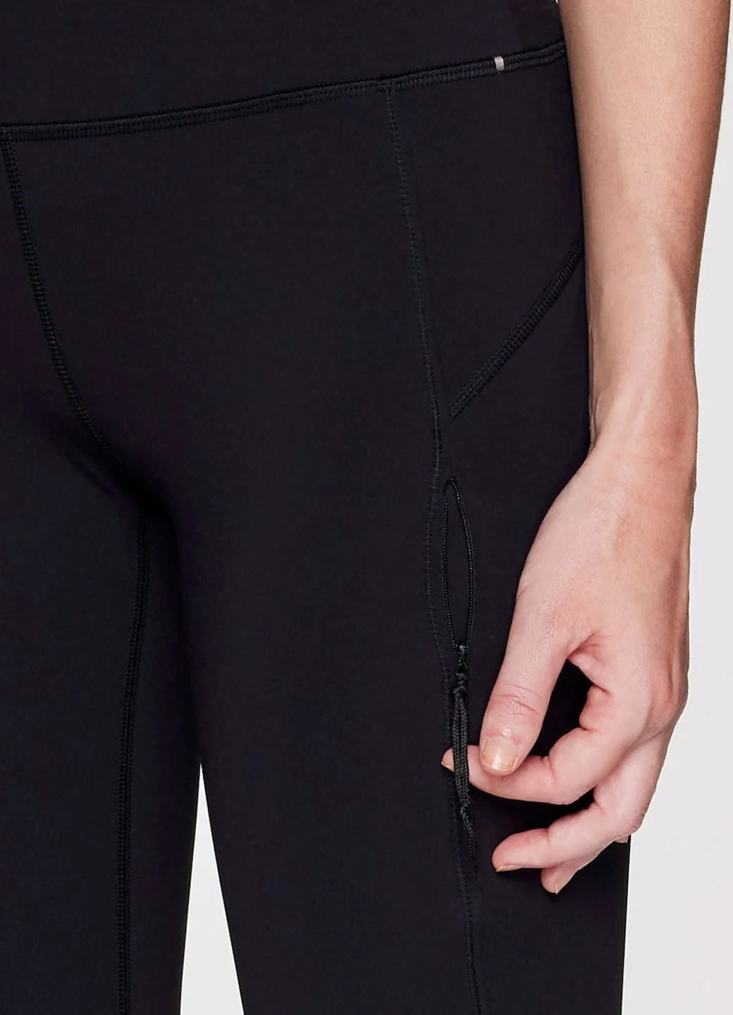 Pinnacle Fleece Zip Pocket Legging