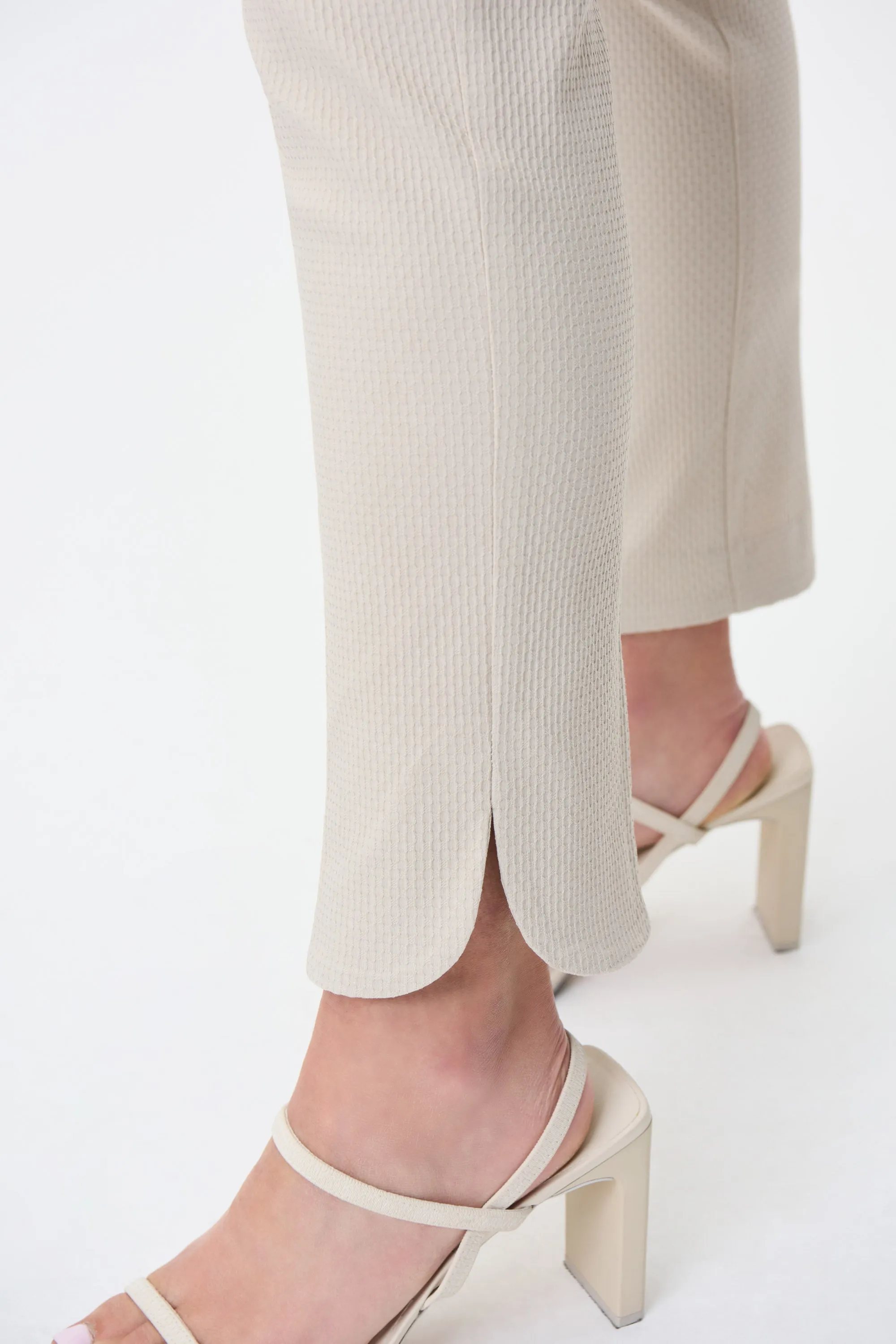 PIQUE ANKLE PANT