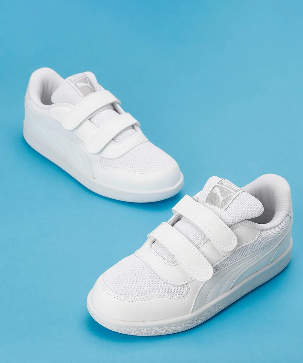 Puma Unisex-Kid -Punch Comfort Jr White-White Sneaker - 3UK (39613102)