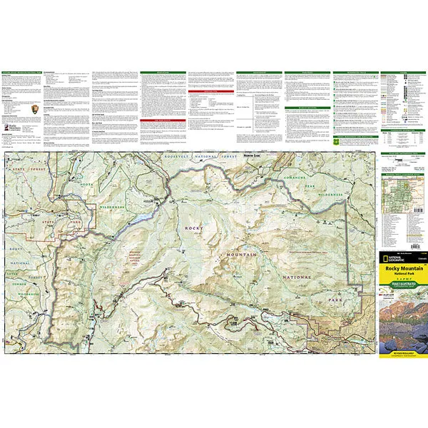 Rocky Mountain National Park Map