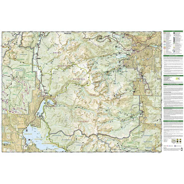 Rocky Mountain National Park Map