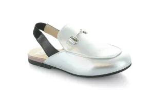 SALE Hoo Ali Silver Chain Mule