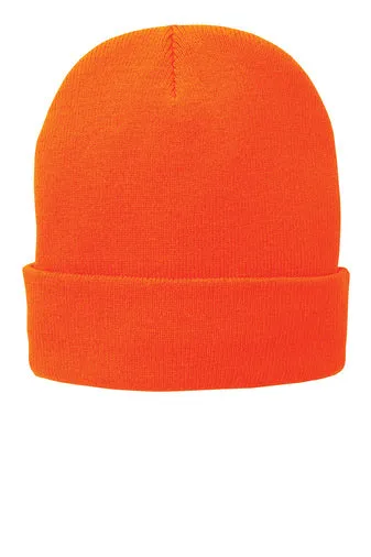 Sanmar Fleece Line Knit Cap