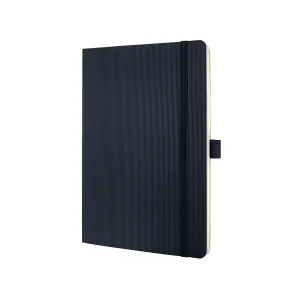 Sigel Notebook CONCEPTUM A5, Softcover, Graph- ruled, Black