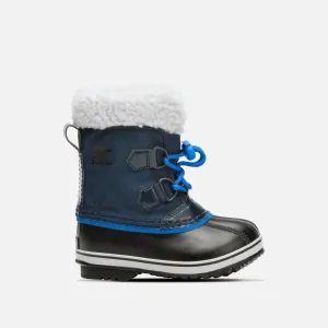 Sorel Collegiate Navy Nylon Yoot Pac Youth Boot