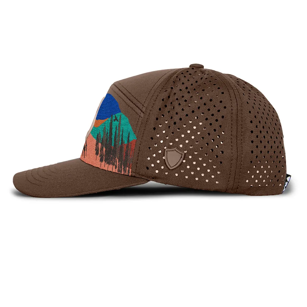 Special Edition Performance Snapback | Take a Hike | Brown