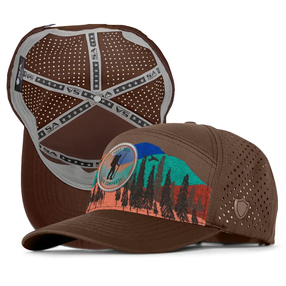 Special Edition Performance Snapback | Take a Hike | Brown