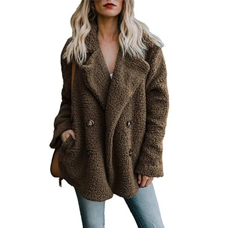 Stay Warm and Chic in Our Faux Fur Winter Coat