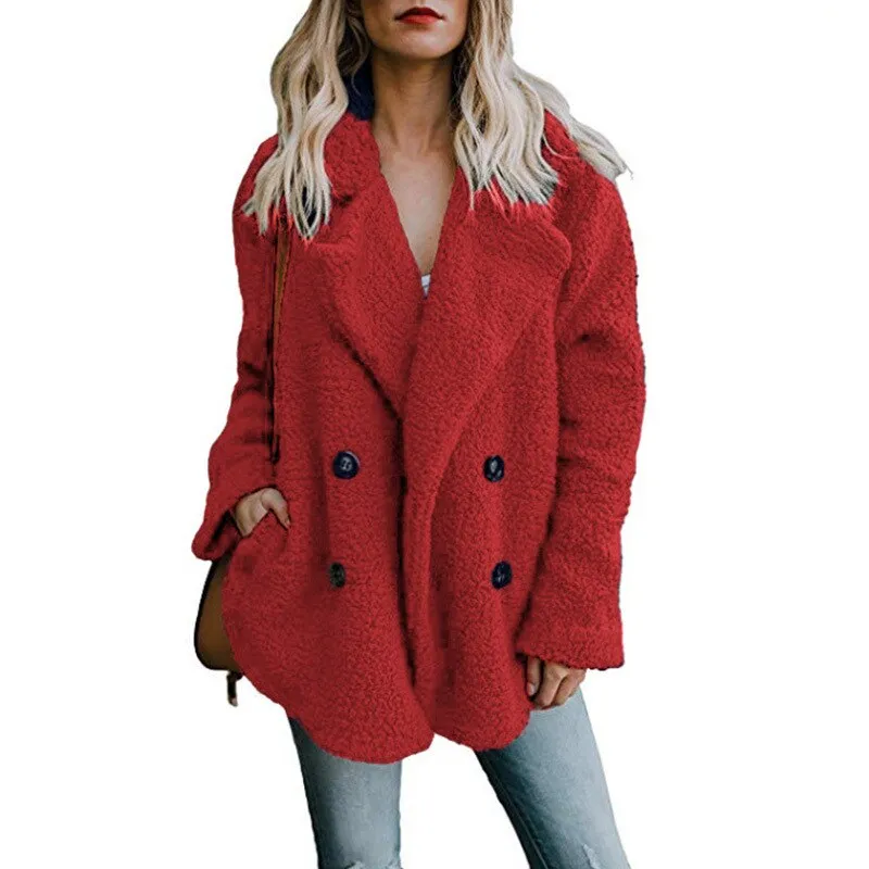 Stay Warm and Chic in Our Faux Fur Winter Coat