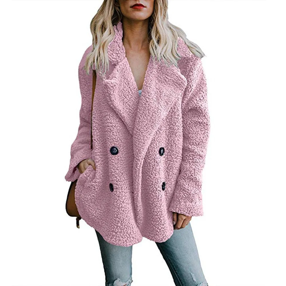 Stay Warm and Chic in Our Faux Fur Winter Coat