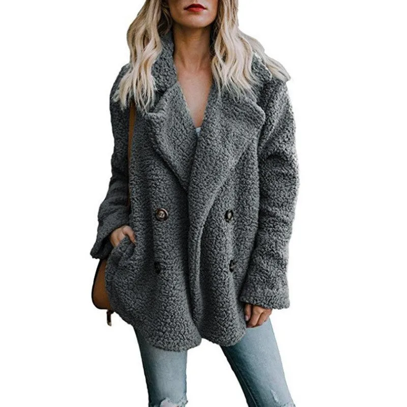 Stay Warm and Chic in Our Faux Fur Winter Coat