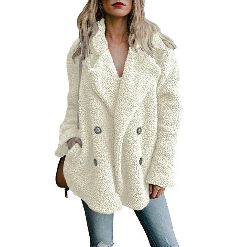 Stay Warm and Chic in Our Faux Fur Winter Coat