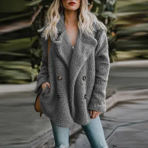 Stay Warm and Chic in Our Faux Fur Winter Coat